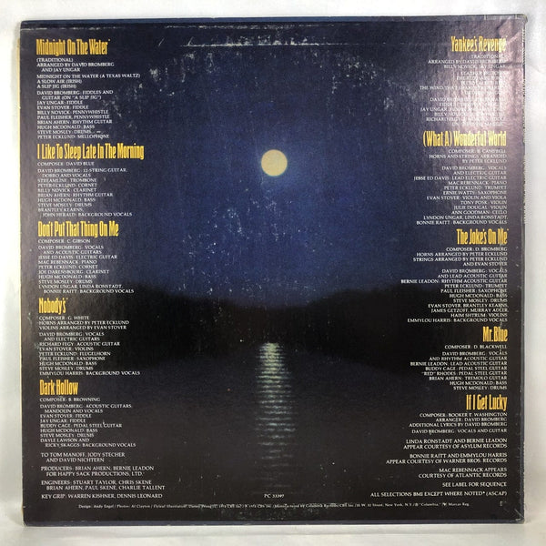 Used Vinyl David Bromberg - Midnight on the Water LP NM-VG+ USED 11020