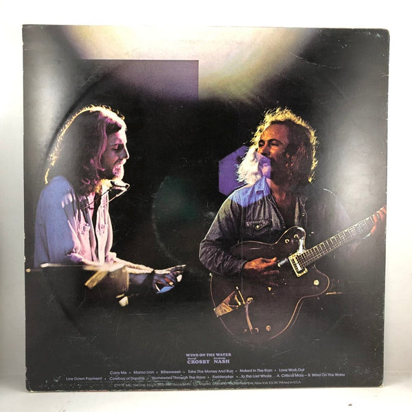 Used Vinyl David Crosby/Graham Nash - Wind on the Water LP VG++/VG+ USED 021522-002