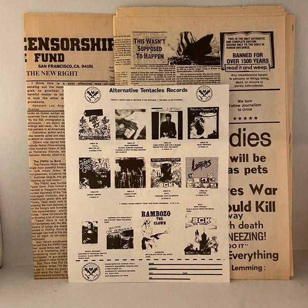 Used Vinyl Dead Kennedys – Bedtime For Democracy LP USED NM/VG+ Original w/ Inserts J121123-04
