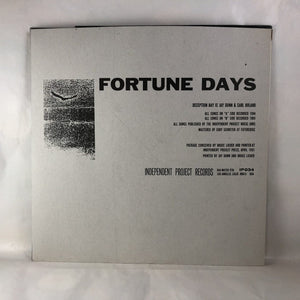 Used Vinyl Deception Bay - Fortune Days 10" EP Clear Vinyl NM-NM USED 9347
