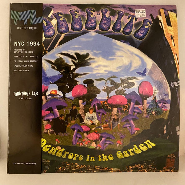 Used Vinyl Deee-Lite – Dewdrops In The Garden 2LP USED NM/VG+ Pink Vinyl J083124-06