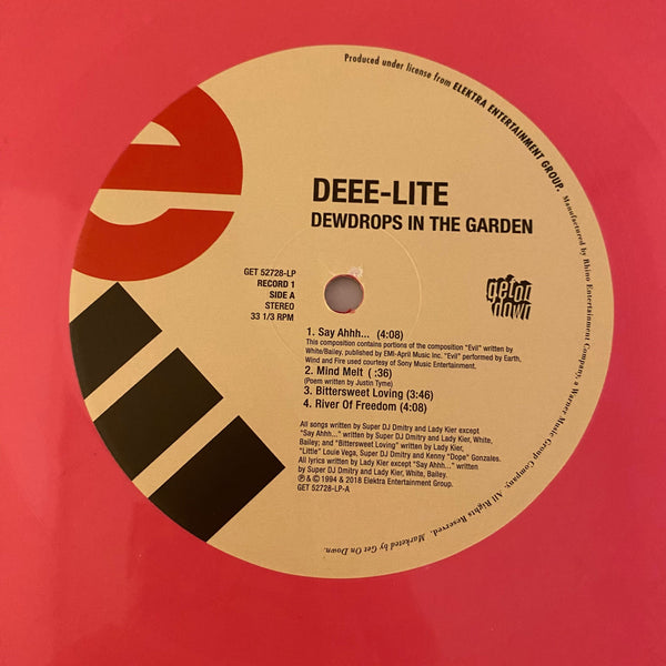 Used Vinyl Deee-Lite – Dewdrops In The Garden 2LP USED NM/VG+ Pink Vinyl J083124-06