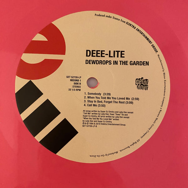Used Vinyl Deee-Lite – Dewdrops In The Garden 2LP USED NM/VG+ Pink Vinyl J083124-06
