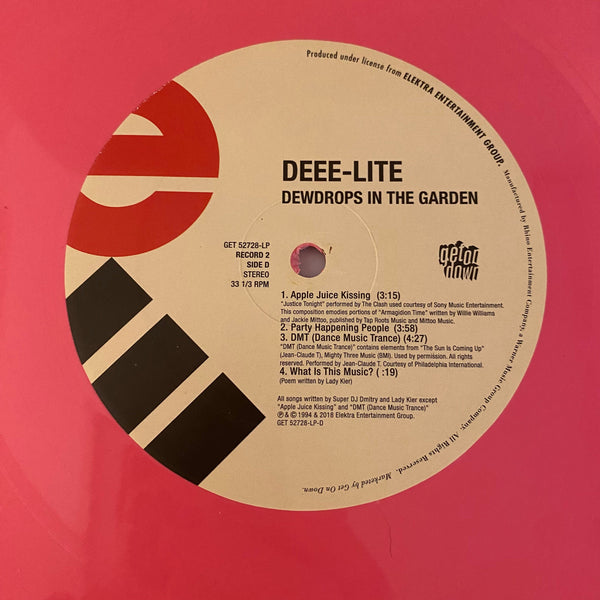 Used Vinyl Deee-Lite – Dewdrops In The Garden 2LP USED NM/VG+ Pink Vinyl J083124-06