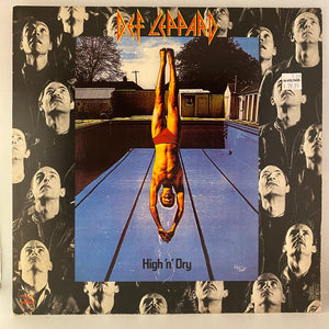 Used Vinyl Def Leppard – High 'N' Dry LP USED VG+/VG CRC Record Club Version J051823-12