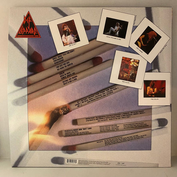 Used Vinyl Def Leppard – Pyromania LP USED NM/NM Yellow/Orange Splatter J060224-12