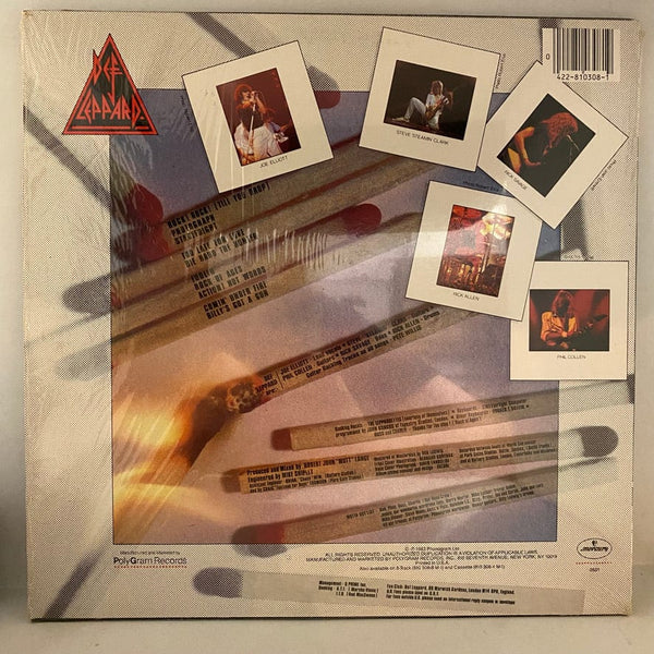 Used Vinyl Def Leppard – Pyromania LP USED VG++/VG++ 1983 Pressing J080224-07