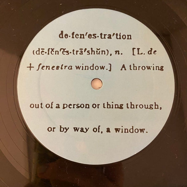 Used Vinyl Defenestration – Defenestration LP USED NM/VG+ J090423-08