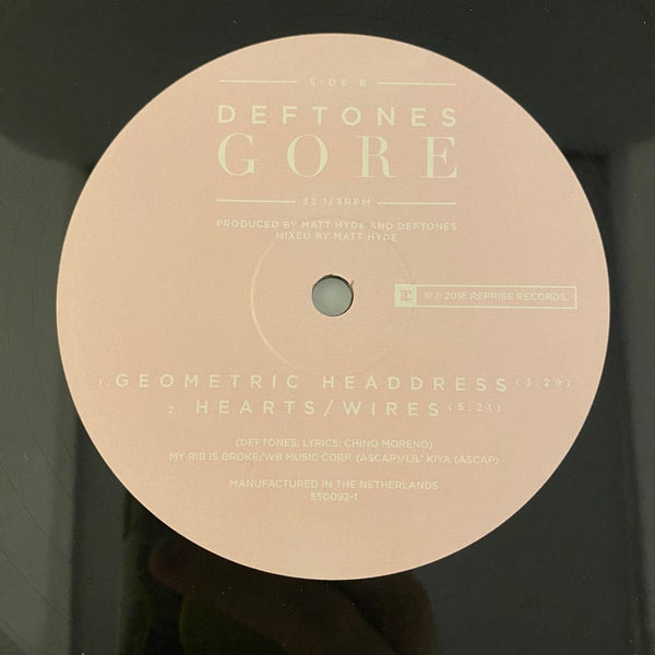 Used Vinyl Deftones – Gore 2LP USED NM/VG++ 180 Gram Gold-Foil Numbered J050924-14