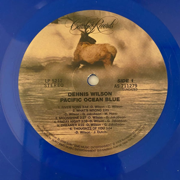Used Vinyl Dennis Wilson – Pacific Ocean Blue 3LP USED VG++/VG+ Blue Vinyl J083124-07