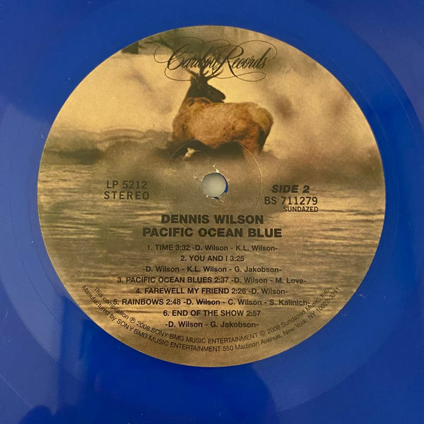 Used Vinyl Dennis Wilson – Pacific Ocean Blue 3LP USED VG++/VG+ Blue Vinyl J083124-07