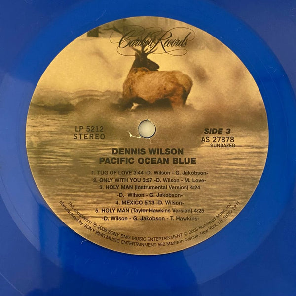 Used Vinyl Dennis Wilson – Pacific Ocean Blue 3LP USED VG++/VG+ Blue Vinyl J083124-07