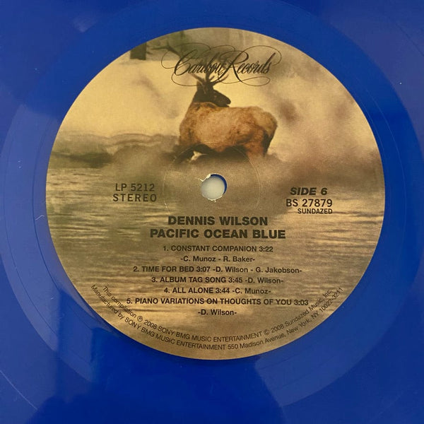 Used Vinyl Dennis Wilson – Pacific Ocean Blue 3LP USED VG++/VG+ Blue Vinyl J083124-07
