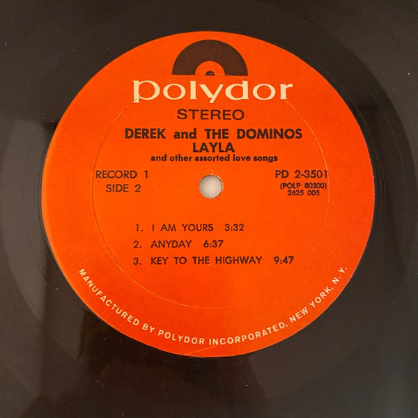 Used Vinyl Derek & The Dominos – Layla And Other Assorted Love Songs 2LP USED VG++/VG+ 1974 Pressing J081524-03