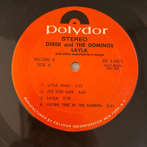 Used Vinyl Derek & The Dominos – Layla And Other Assorted Love Songs 2LP USED VG++/VG+ 1974 Pressing J081524-03