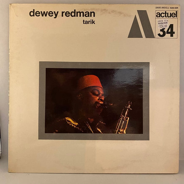 Used Vinyl Dewey Redman – Tarik LP USED VG++/VG++ 1970 French Pressing J071224-06