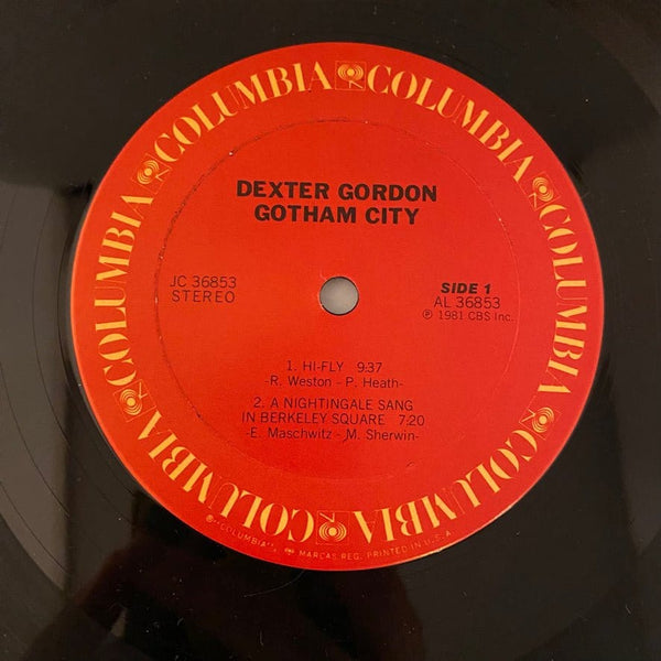 Used Vinyl Dexter Gordon – Gotham City LP USED VG++/VG+ J102923-06