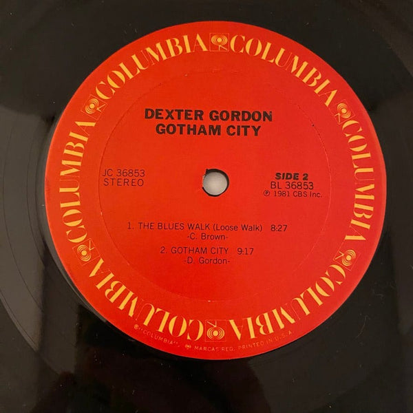 Used Vinyl Dexter Gordon – Gotham City LP USED VG++/VG+ J102923-06