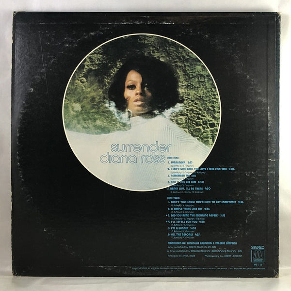 Used Vinyl Diana Ross - Surrender LP NM-VG USED 12964