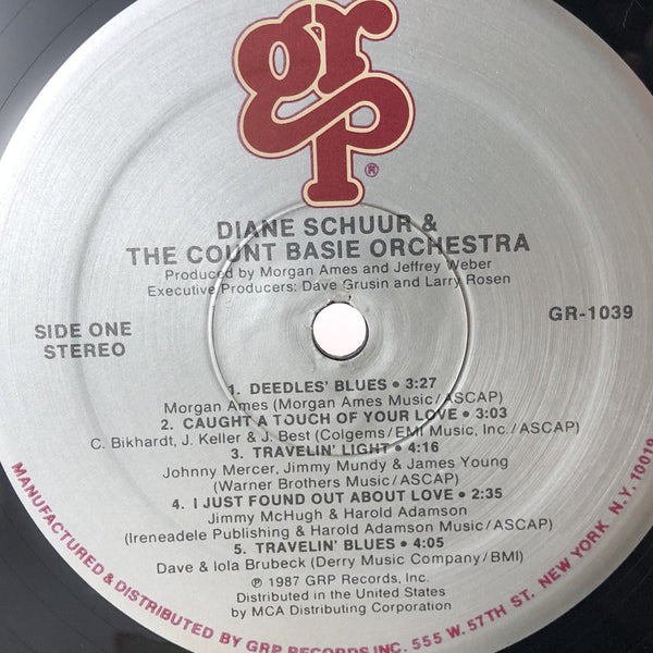 Used Vinyl Diane Schuur & the Count Basie Orchestra LP VG++-VG++ USED V2 11645