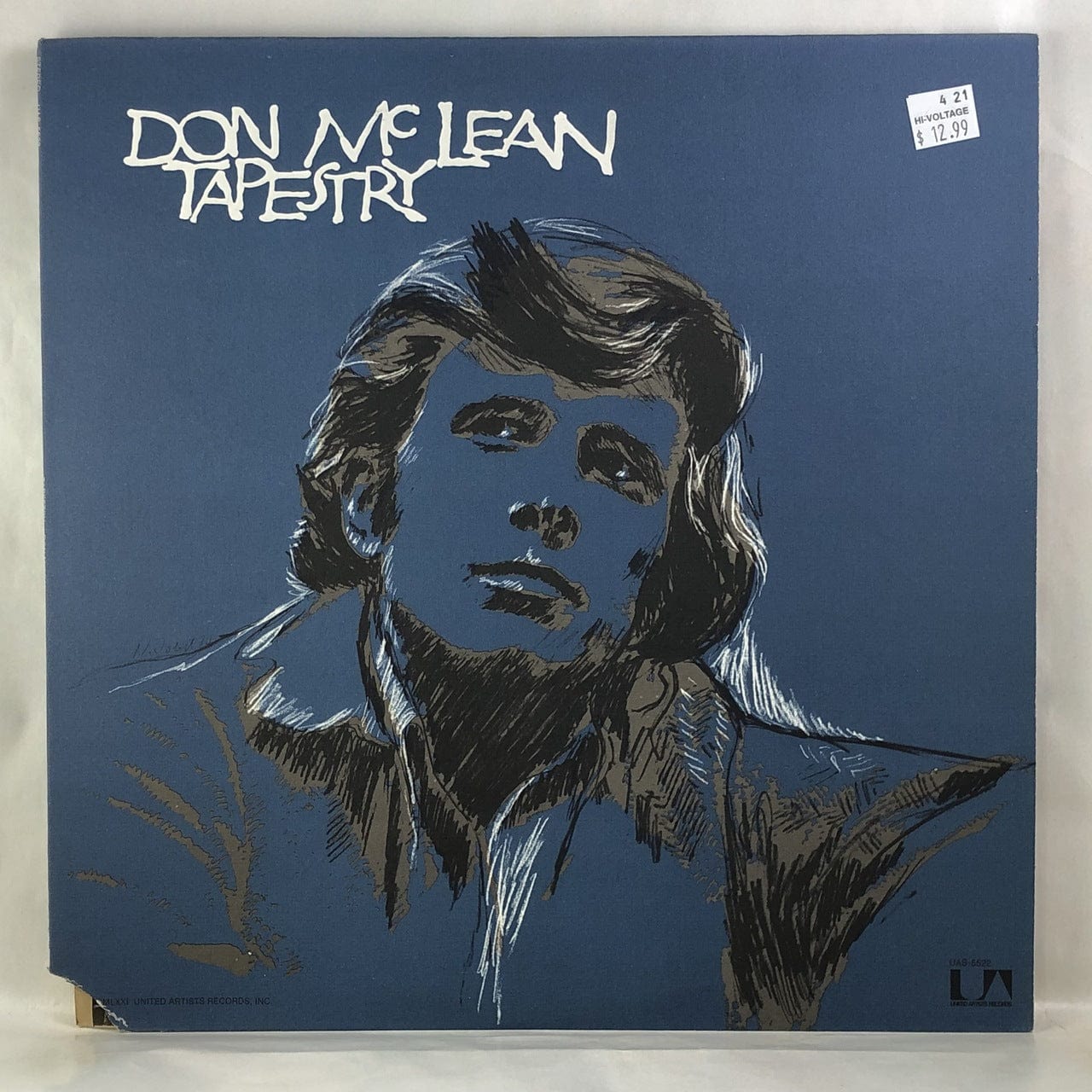 Don McLean Tapestry LP VG VG USED V2 Hi Voltage Records