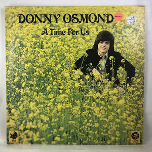 Used Vinyl Donny Osmond - A Time For Us LP UK Import VG++-NM USED 10488