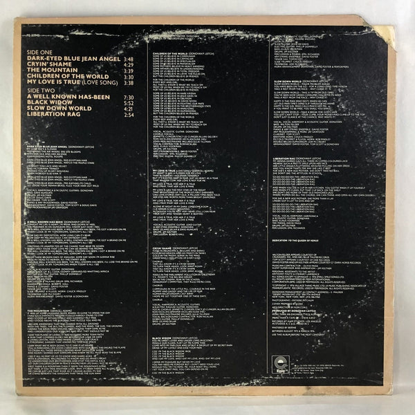 Used Vinyl Donovan - Slow Down World LP VG+-G USED 12564