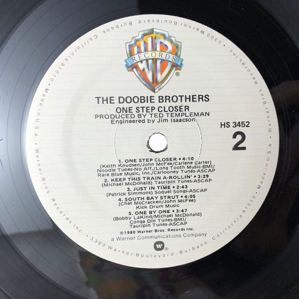 Used Vinyl Doobie Brothers - One Step Closer LP VG++-VG+ USED 9530