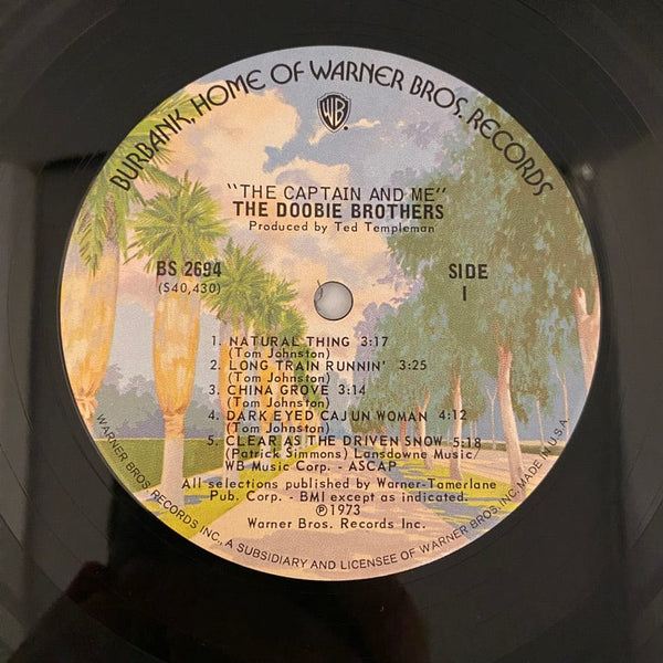 Used Vinyl Doobie Brothers – The Captain And Me LP USED NM/VG+ 1974 Pressing J092224-05