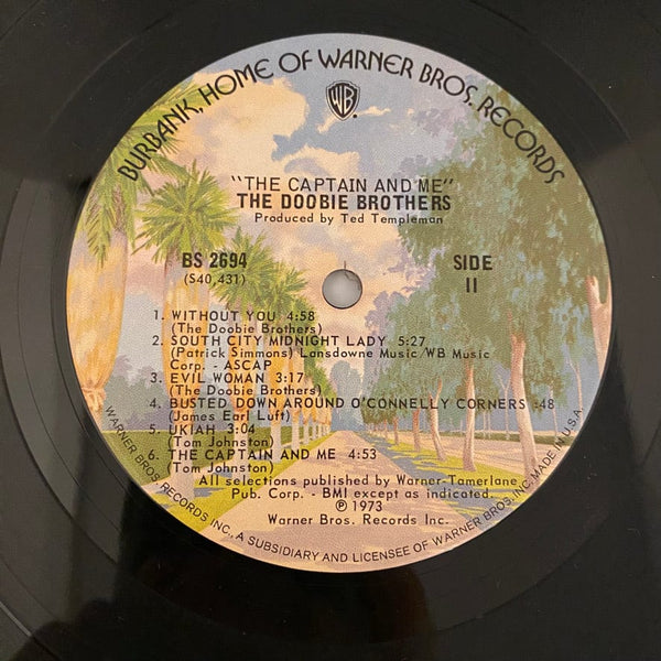 Used Vinyl Doobie Brothers – The Captain And Me LP USED NM/VG+ 1974 Pressing J092224-05