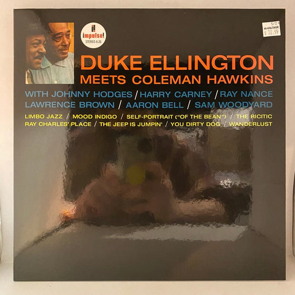 Used Vinyl Duke Ellington/Coleman Hawkins – Duke Ellington Meets Coleman Hawkins LP USED NM/NM 180 Gram J060724-03