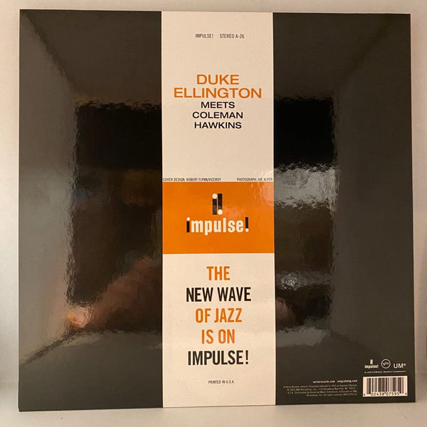 Used Vinyl Duke Ellington/Coleman Hawkins – Duke Ellington Meets Coleman Hawkins LP USED NM/NM 180 Gram J060724-03