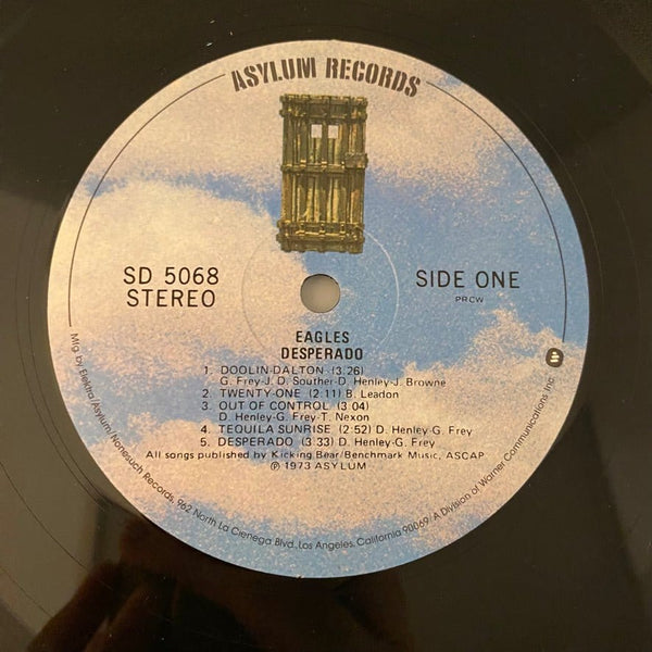 Used Vinyl Eagles – Desperado LP USED NM/VG+ J091123-04