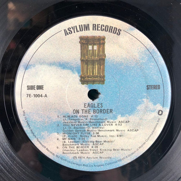 Used Vinyl Eagles - On The Border LP VG+/VG+ VINYL USED W050222-09