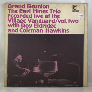 Used Vinyl Earl Hines Trio - Grand Reunion Vol. 2: Live at the Village Vanguard LP VG++-G USED 11695