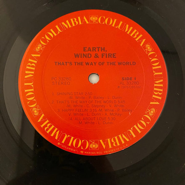 Used Vinyl Earth, Wind & Fire – That's The Way Of The World LP USED VG++/VG++ J070524-06