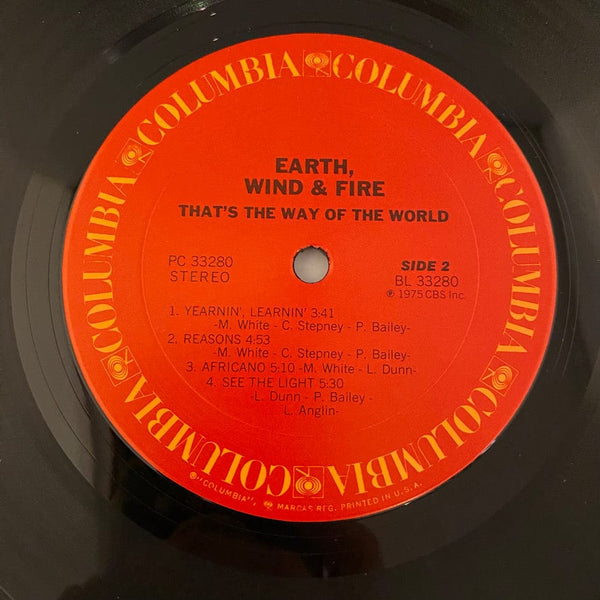 Used Vinyl Earth, Wind & Fire – That's The Way Of The World LP USED VG++/VG++ J070524-06