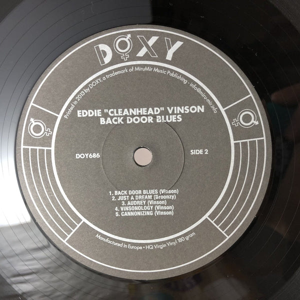 Used Vinyl Eddie "Cleanhead" Vinson - Back Door Blues LP Reissue NM-NM USED 9026