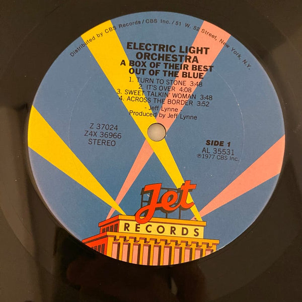 Used Vinyl Electric Light Orchestra – A Box Of Their Best 4LP USED NM/VG Box Set -  NO 7" J070124-09