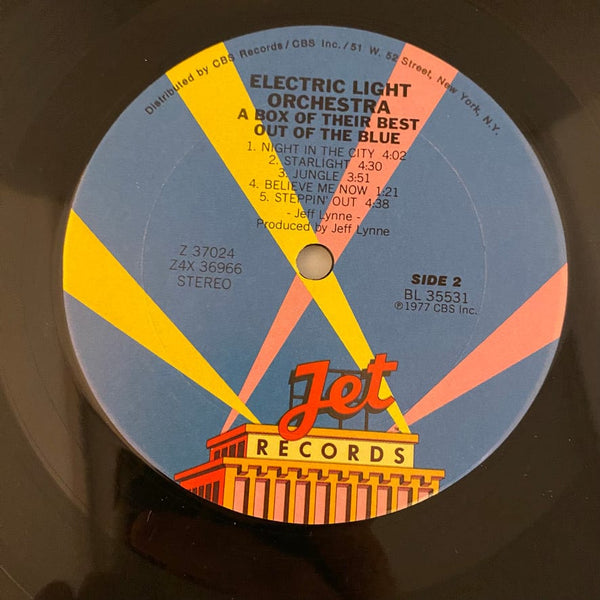 Used Vinyl Electric Light Orchestra – A Box Of Their Best 4LP USED NM/VG Box Set -  NO 7" J070124-09