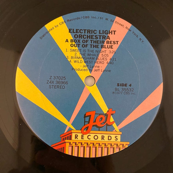Used Vinyl Electric Light Orchestra – A Box Of Their Best 4LP USED NM/VG Box Set -  NO 7" J070124-09