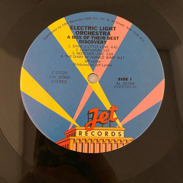 Used Vinyl Electric Light Orchestra – A Box Of Their Best 4LP USED NM/VG Box Set -  NO 7" J070124-09