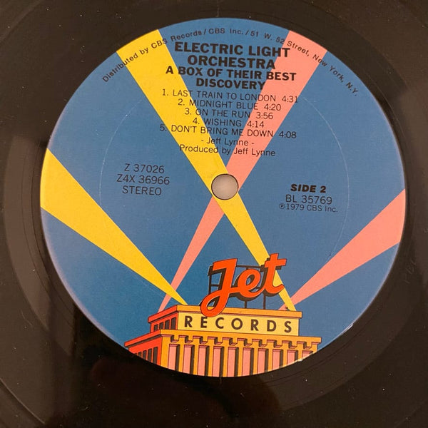Used Vinyl Electric Light Orchestra – A Box Of Their Best 4LP USED NM/VG Box Set -  NO 7" J070124-09