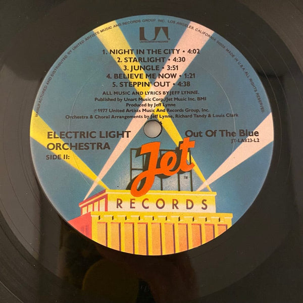 Used Vinyl Electric Light Orchestra – Out Of The Blue 2LP USED VG+/G+ J042024-04