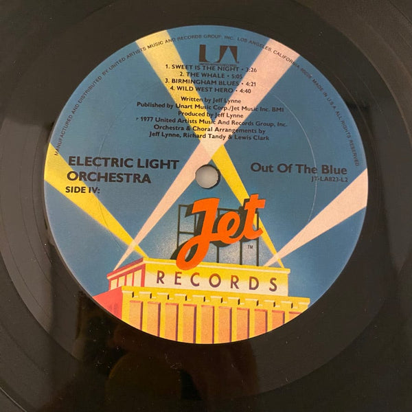 Used Vinyl Electric Light Orchestra – Out Of The Blue 2LP USED VG+/G+ J042024-04