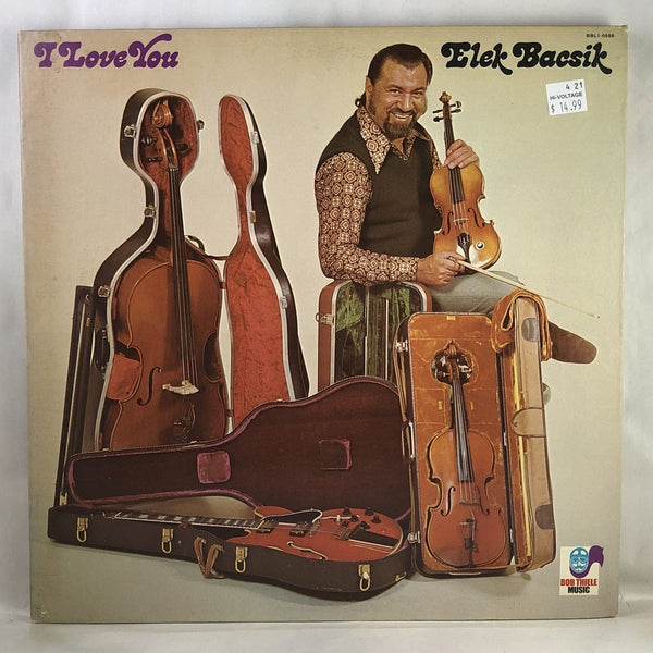 Used Vinyl Elek Bacsik - I Love You LP VG++-VG++ USED 12369