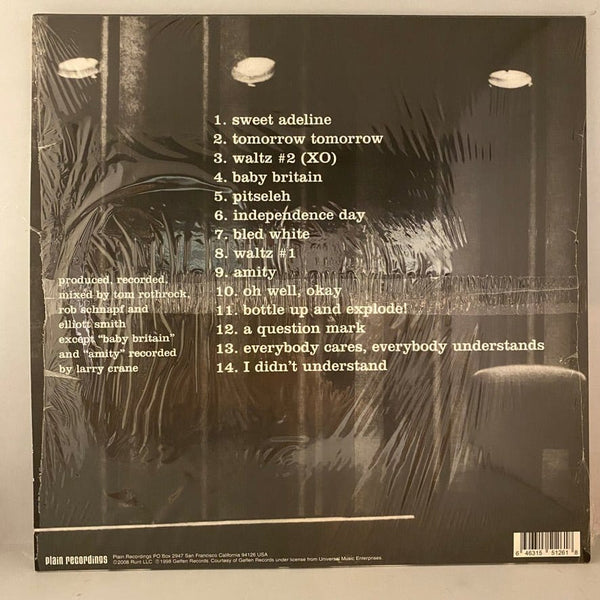 Used Vinyl Elliott Smith – XO LP USED VG++/NM Plain Recordings 180 Gram J120823-01