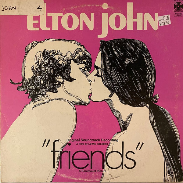 Used Vinyl Elton John – Friends LP USED NM/VG+ J110622-17