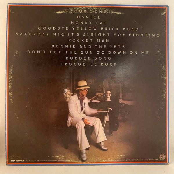 Used Vinyl Elton John – Greatest Hits LP USED VG++/VG+ J062924-11