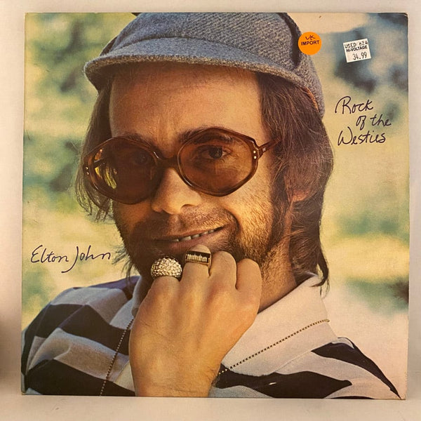 Used Vinyl Elton John – Rock Of The Westies LP USED VG++/VG+ 1975 UK Pressing J062924-12